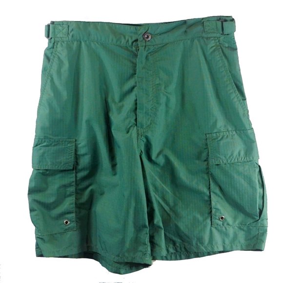J. Crew men's 100% nylon hiking cargo shorts like new - Picture 1 of 3